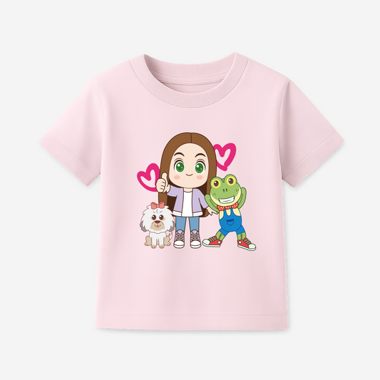 Playera Lara Campos y amigos