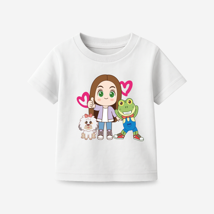 Playera Lara Campos y amigos